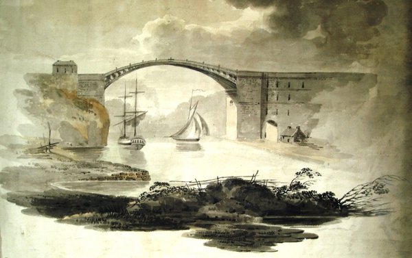 View of the Wearmouth Bridge