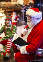 Santa At Jingle Bell Square