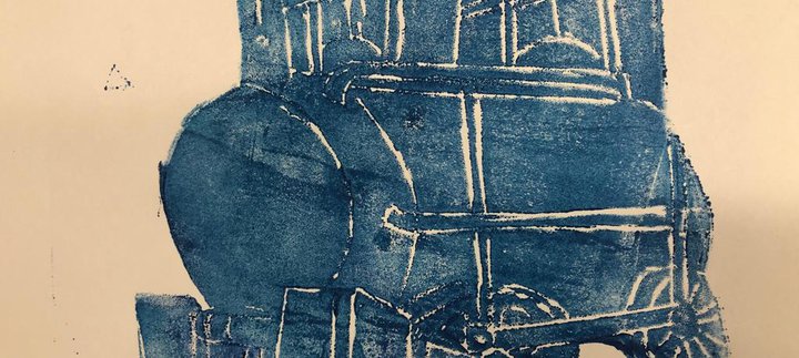 Train print making