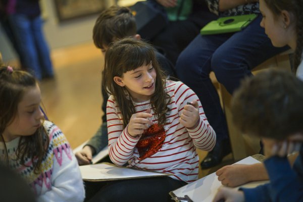 Primary child at Woodhorn
