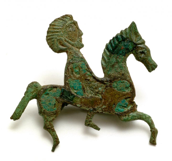 Horse brooch found at Arbeia