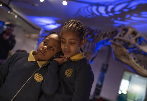 School Children in Gallery