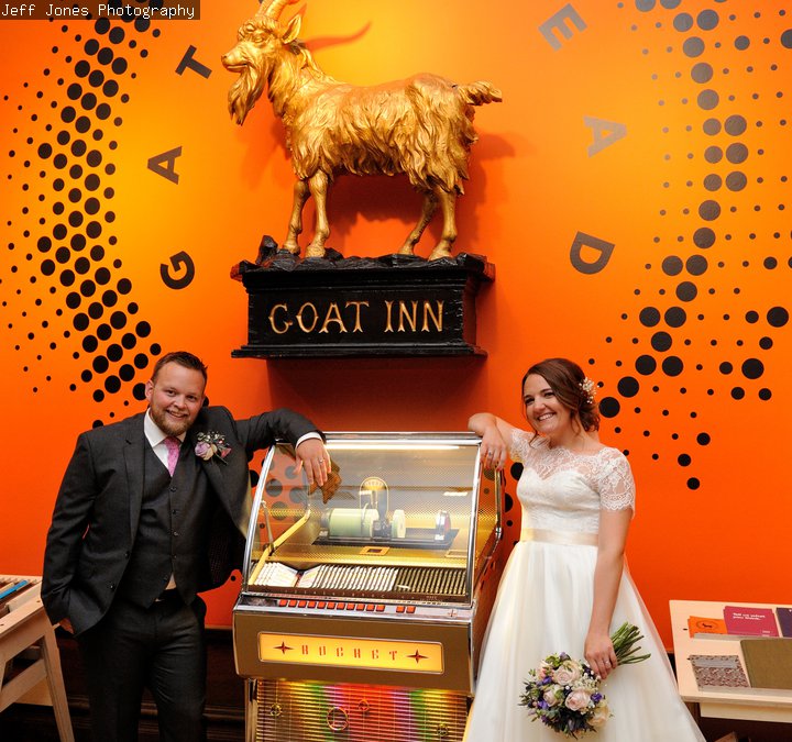 Shipley Art Gallery Wedding photograph by Jeff Jones Photography