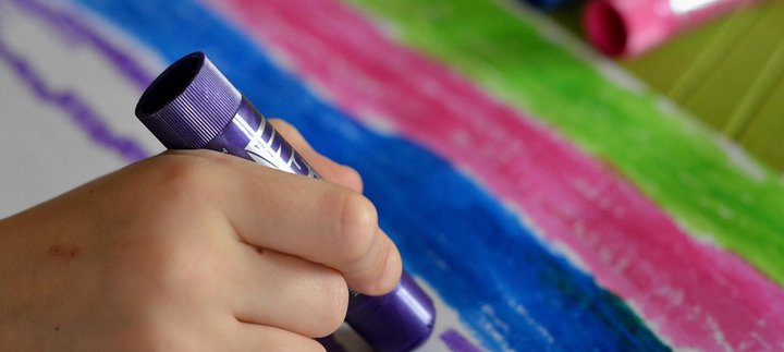 Child colouring Paper