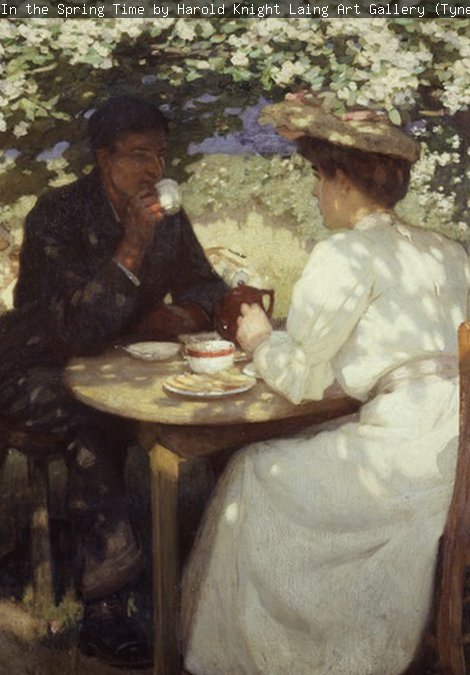In the Spring Time by Harold Knight, Laing Art Gallery (Tyne & Wear Archives & Museums)