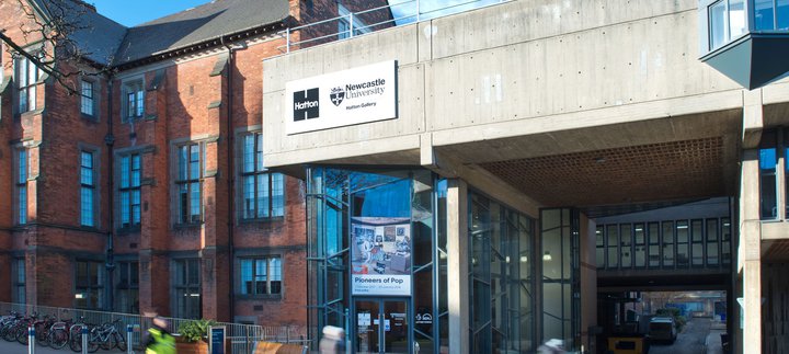 The exterior of the Hatton Gallery.