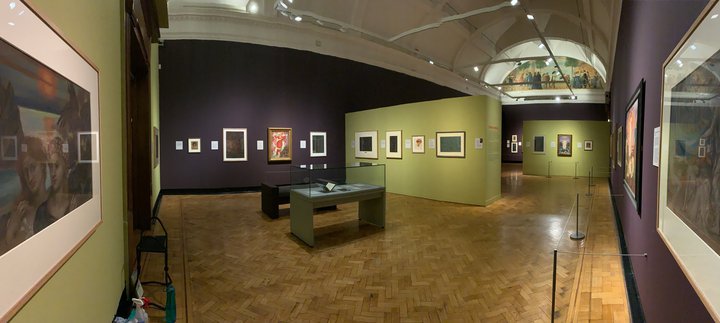 A view of the interior of the Laing Art Gallery