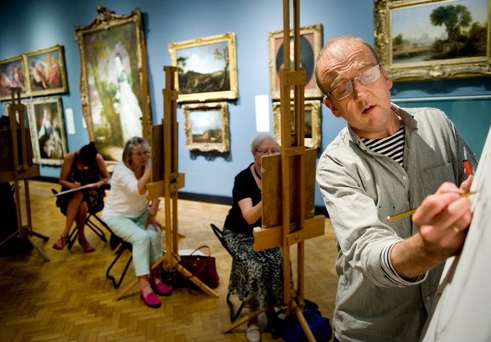 Art classes at the Laing Art Gallery