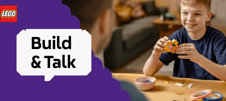 build and talk banner Parent Zone