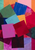 Mali Morris, Impeller II 2023, acrylic on canvas, 200 x 220 cm (Photo: Justin Piperger)