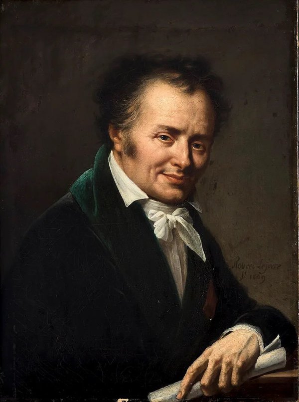 Portrait of Dominique Vivant Denon, by Robert Lefevre (1809)