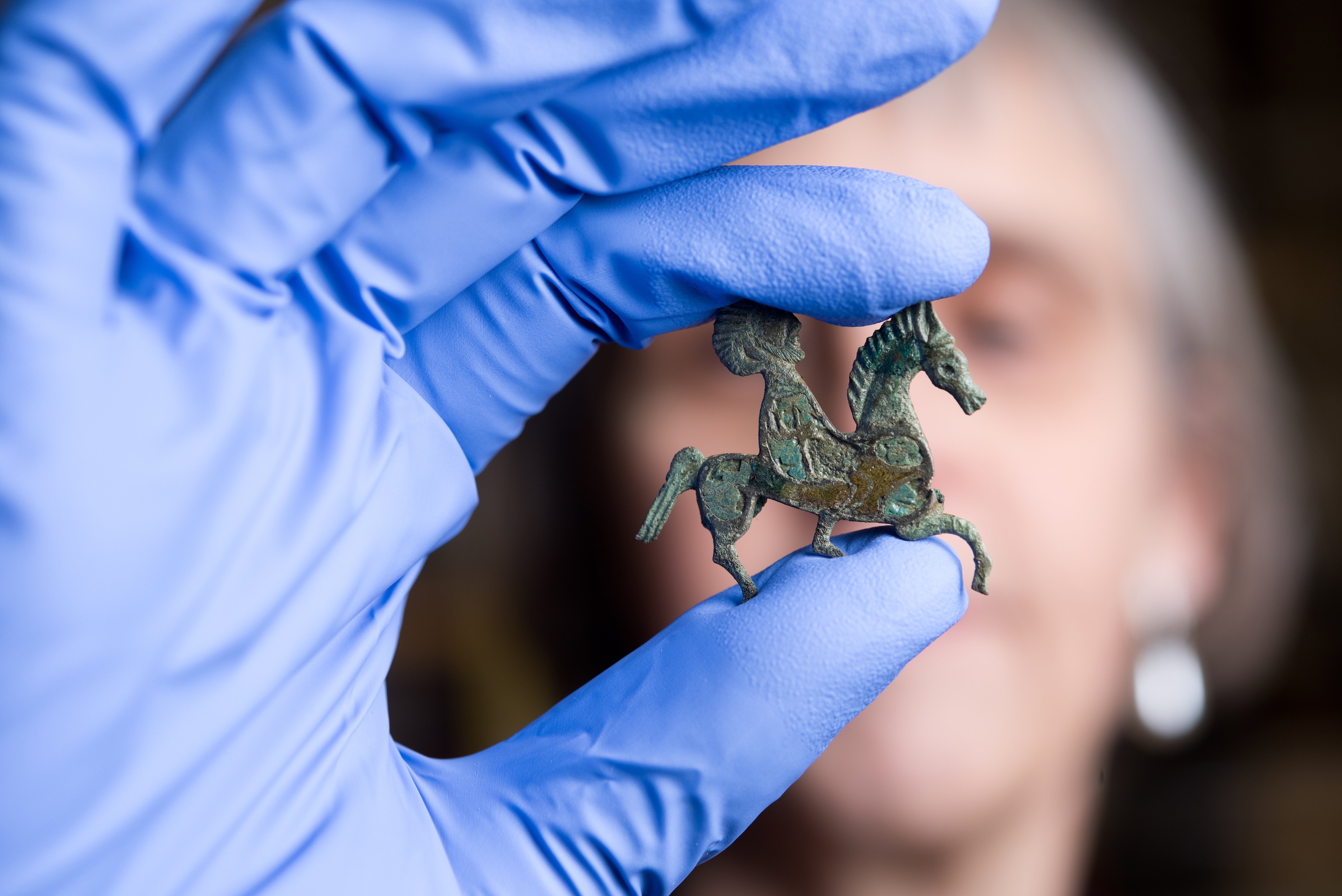 Horse brooch found at Arbeia