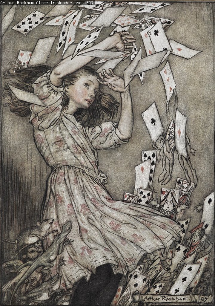 Arthur Rackham, Alice in Wonderland, 1907