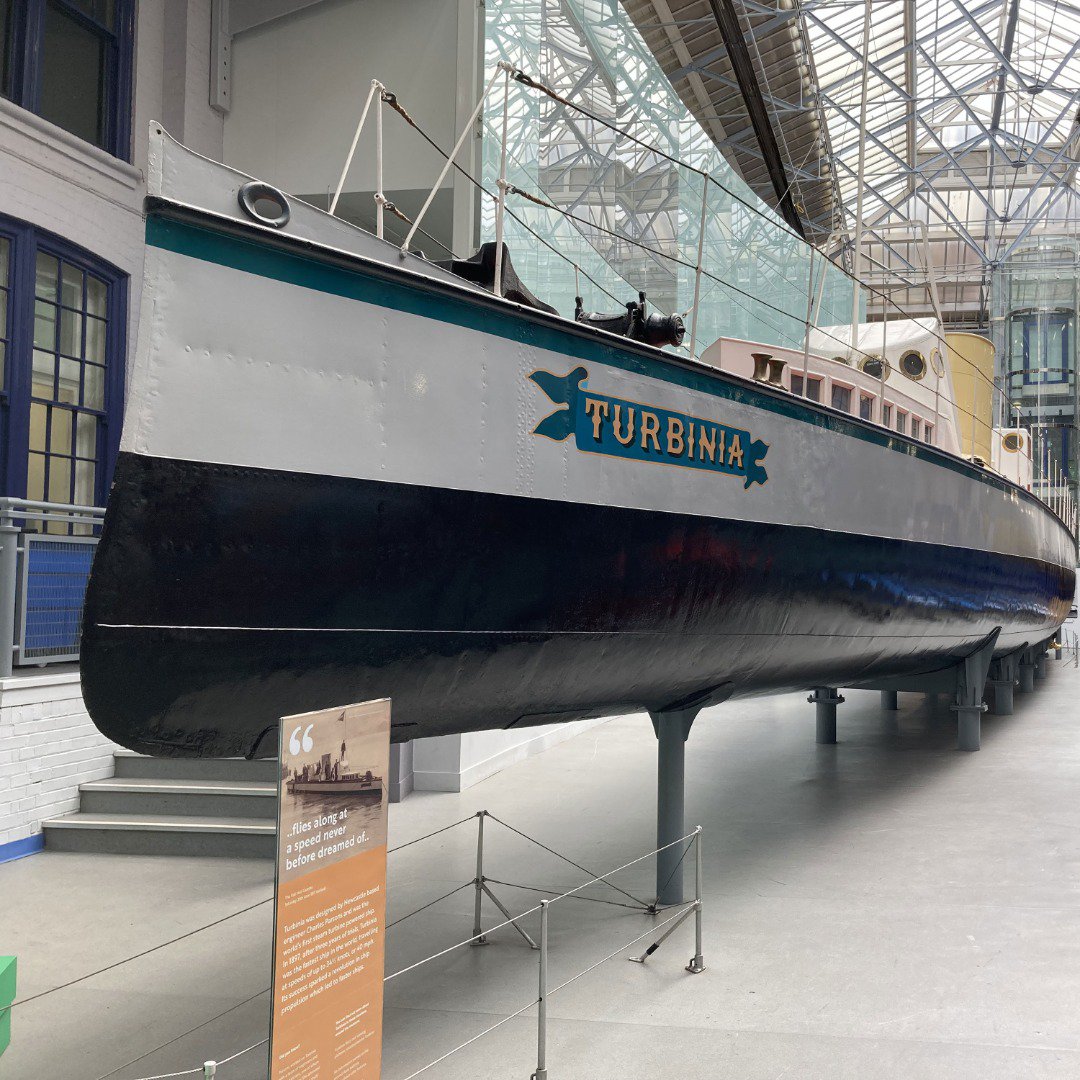 Large ship in a museum Large ship in a museum