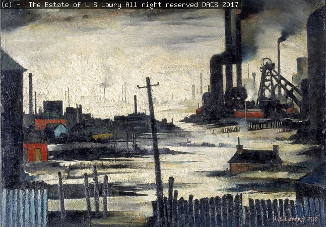 Painting by L.S Lowry