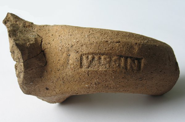 Amphora with VIRGIN stamp