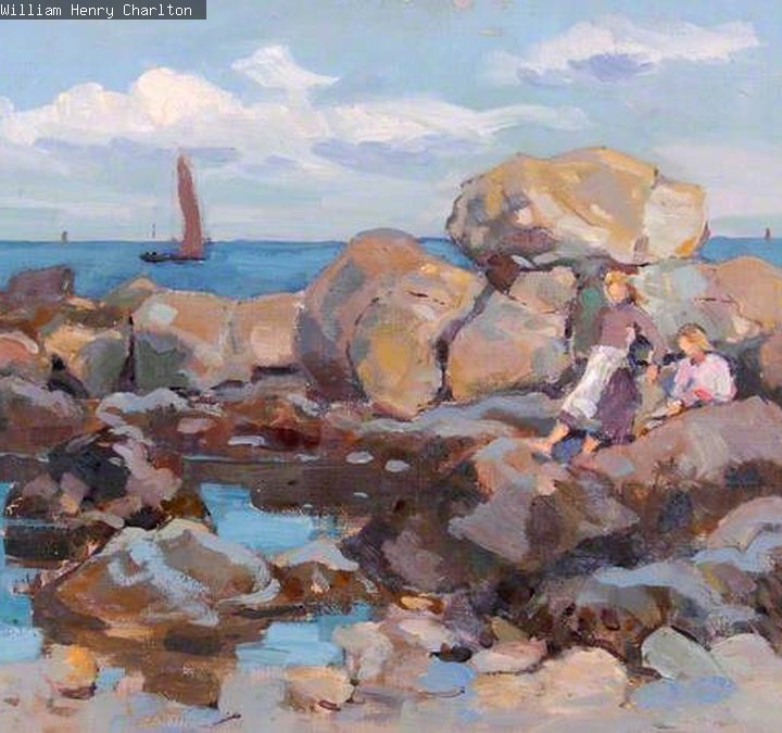 Black Pool and a Boat