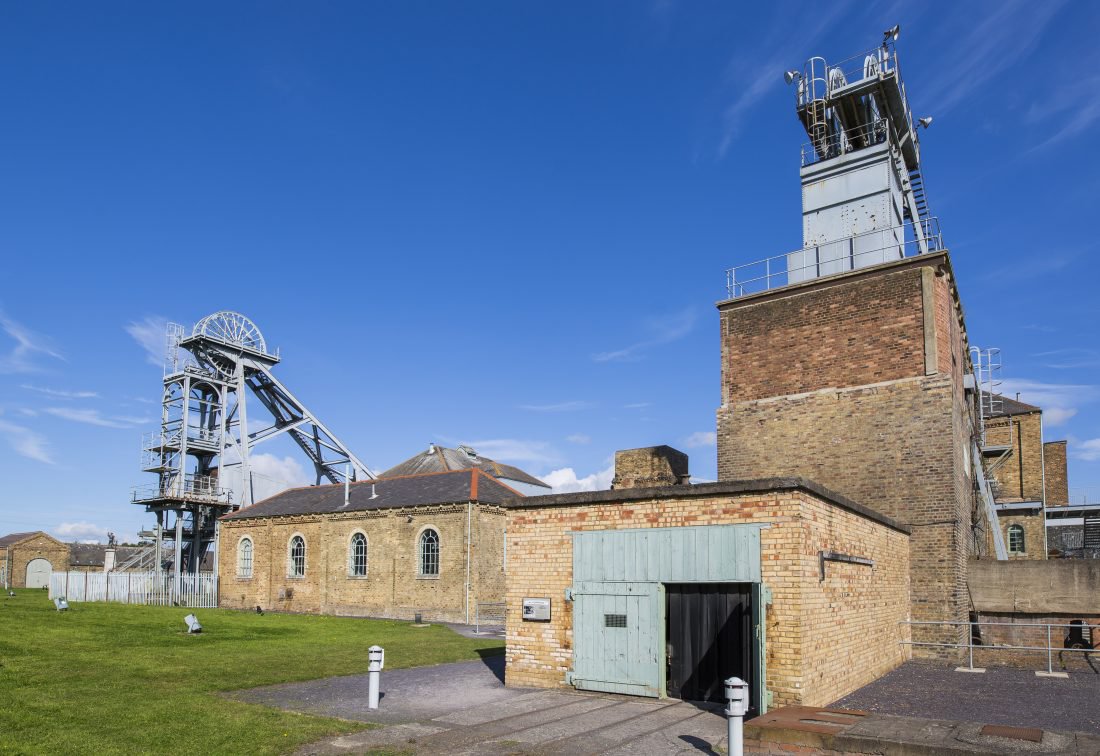 Exterior view of Woodhorn Colliery buildings Exterior view of Woodhorn Colliery buildings