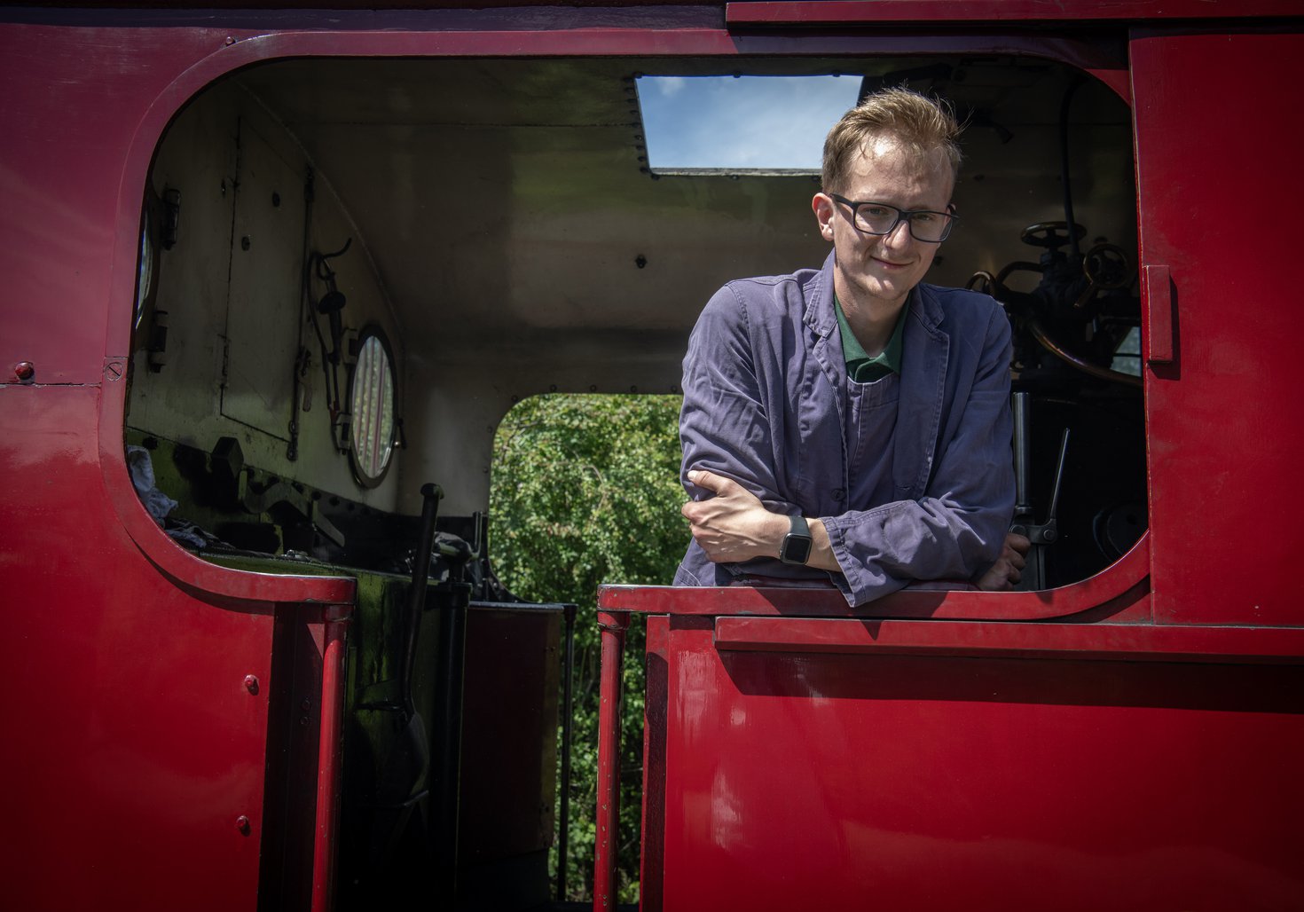 Volunteer at Stephenson Steam Railway