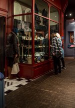 Visitors enjoying an exhibition at South Shields Museum